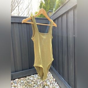 Brand new green Topshop bodysuit